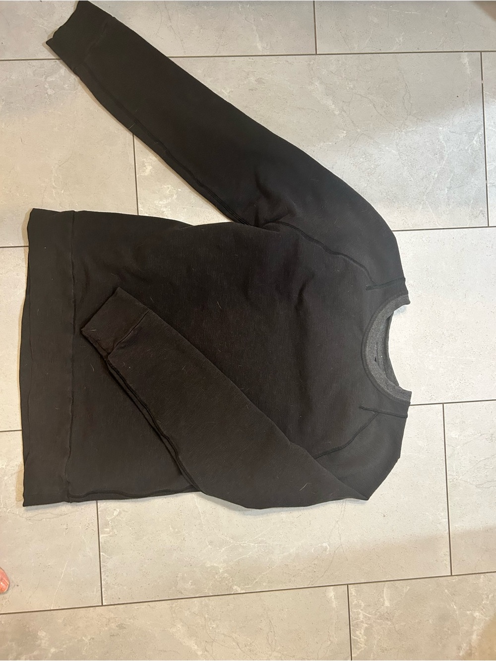 lululemon Black Pullover Sweater Long Sleeve Size 8